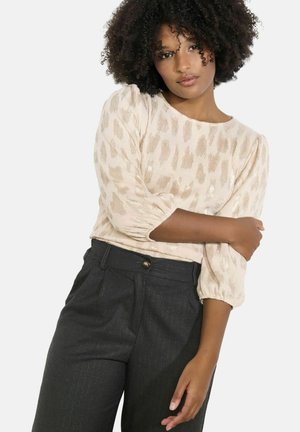 TEXTURED FLOWING  - Bluse - nude pink