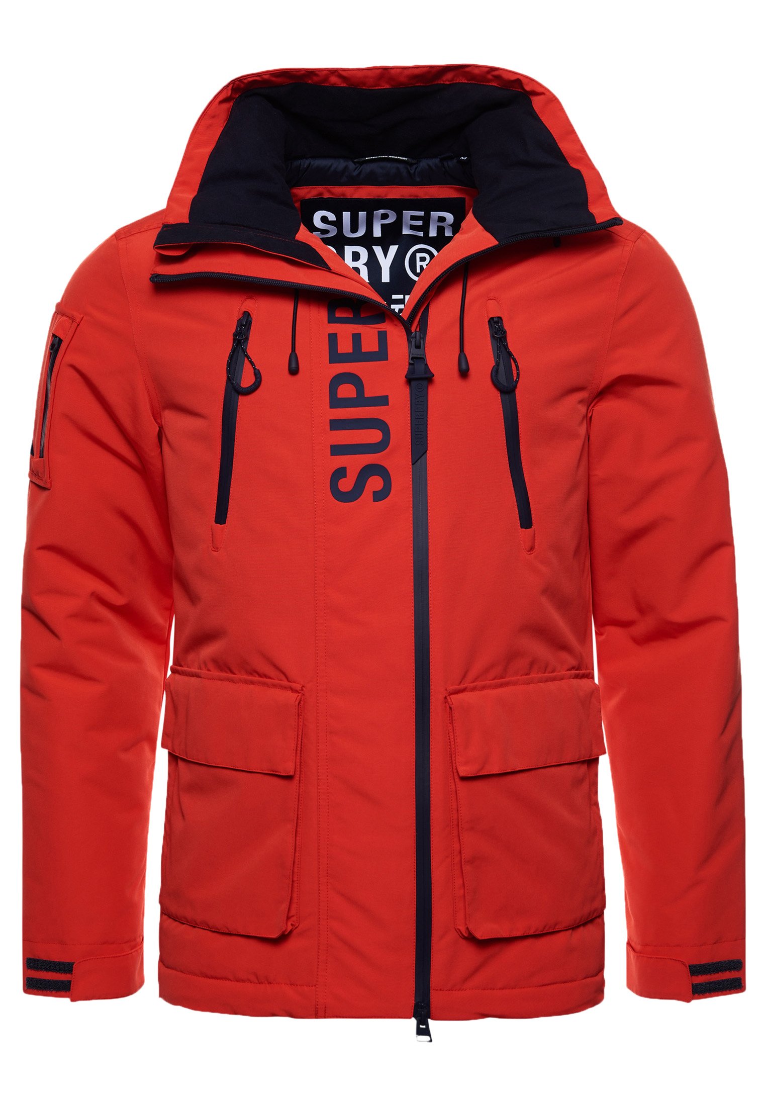 superdry windcheater orange