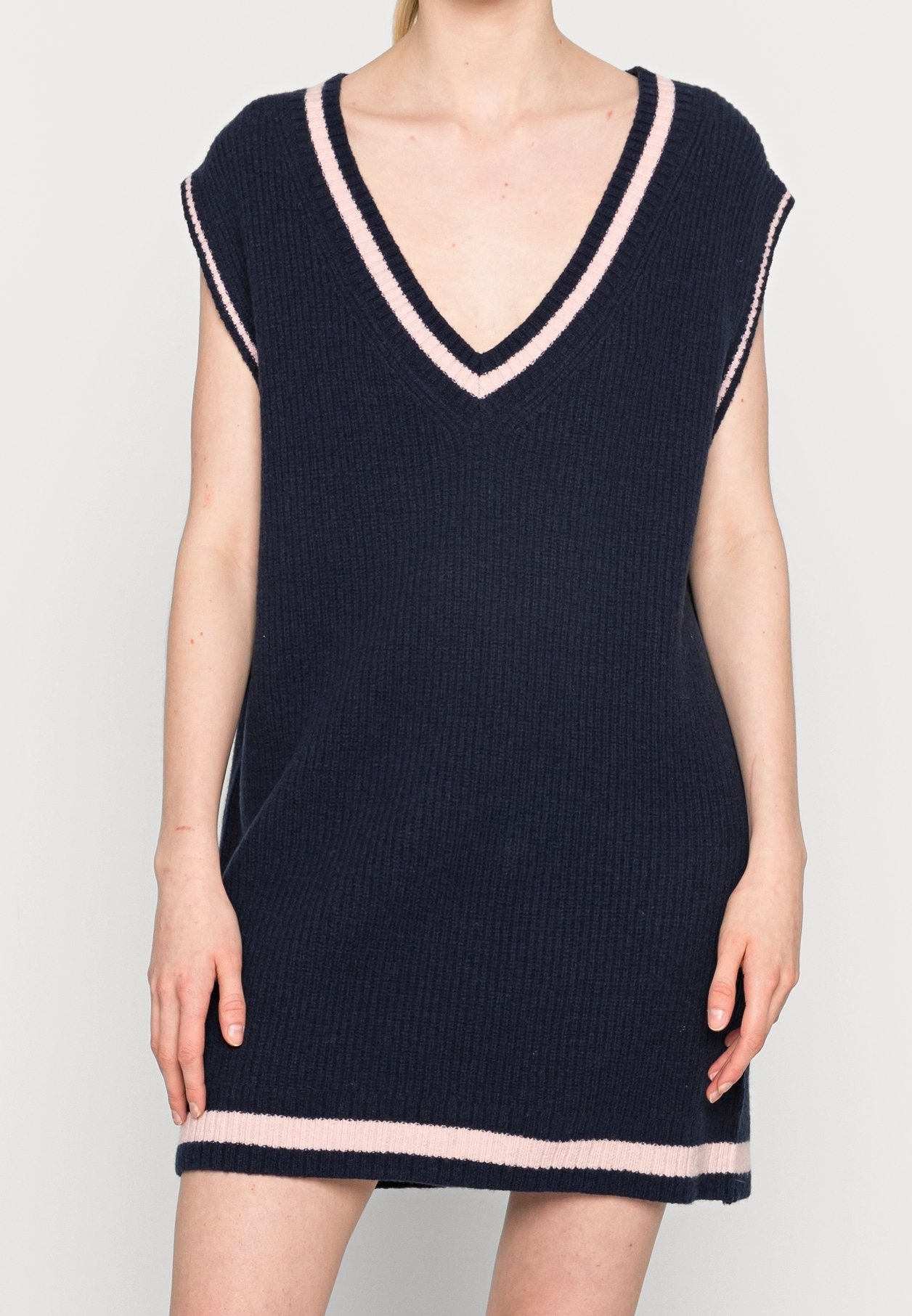 Weekday Jumper dress - blue - (Pre-owned) - Zalando Weekday Jumper dress - blue - (Pre-owned) - Zalando