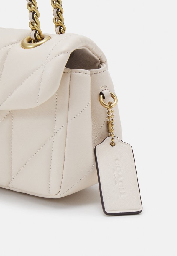 SHOULDER BAG WITH CHAIN - Cross body bag - chalk2
