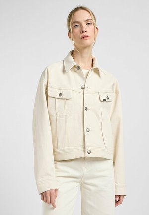 Lee LOOSE FIT - Denim jacket - ecru