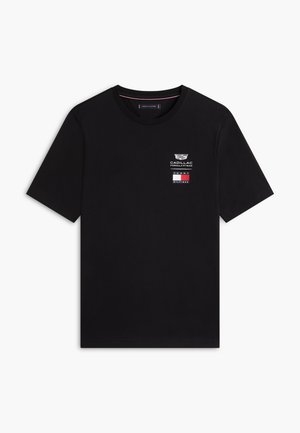 Tommy Hilfiger TH X CADILLAC FORMULA 1 TEAM LOGO TEE UNISEX - Tricou cu imprimeu - black