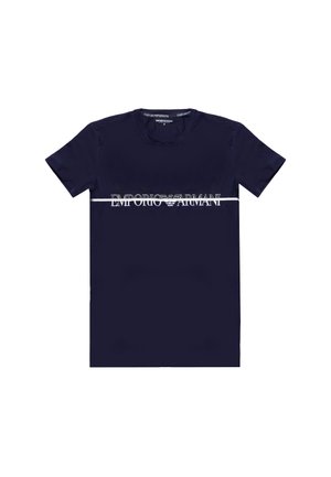 Emporio Armani Camiseta estampada - blue
