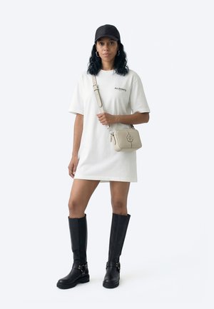 BOSS ANETT NEW CROSSBODY - Umhängetasche - pastel grey