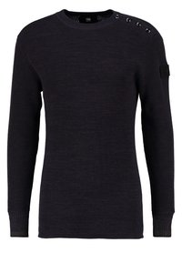 G-STAR Stickad tröja - dark blue