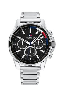 Tommy Hilfiger 45MM - Chronografické hodinky - silver-coloured