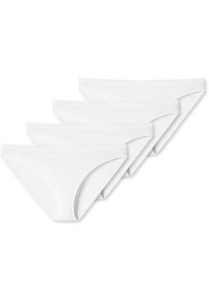 Schiesser, 4-PACK  - Slip - weiß
