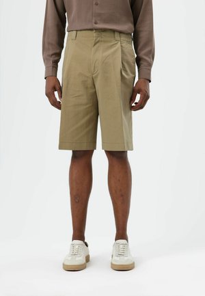 KNEE-LENGTH - Short - khaki