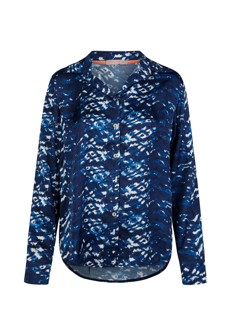 Frieda & Freddies Hemdbluse - schwarzblau