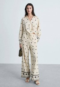 Mango Košilová halenka  - beige