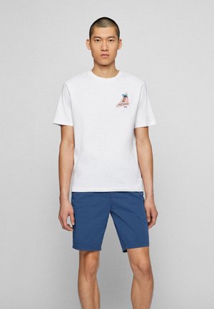 TEFUN - T-shirt con stampa - white