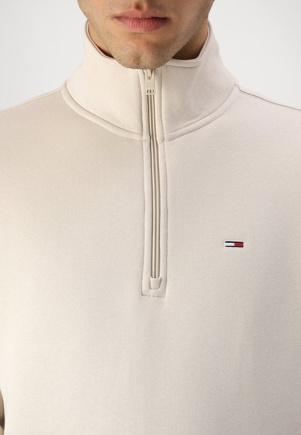 TJM REG FLEECE 1/4ZIP MOCK NECK - Sweatshirt - newsprint2