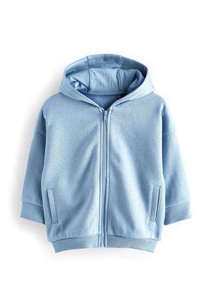 OVERSIZED  - Felpa con zip - blue