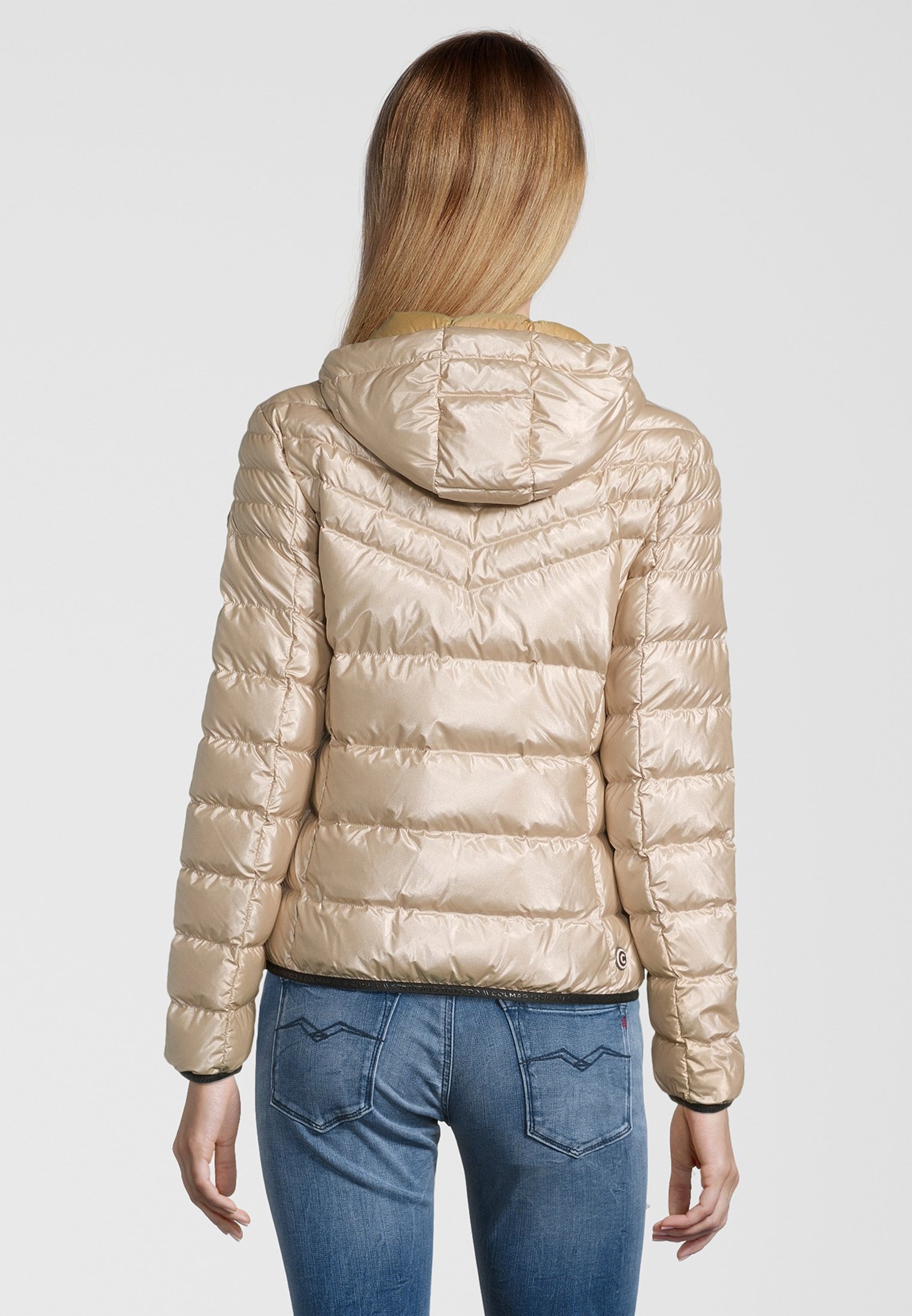 MIT KAPUZE Daunenjacke sand gold MIT KAPUZE Daunenjacke sand gold