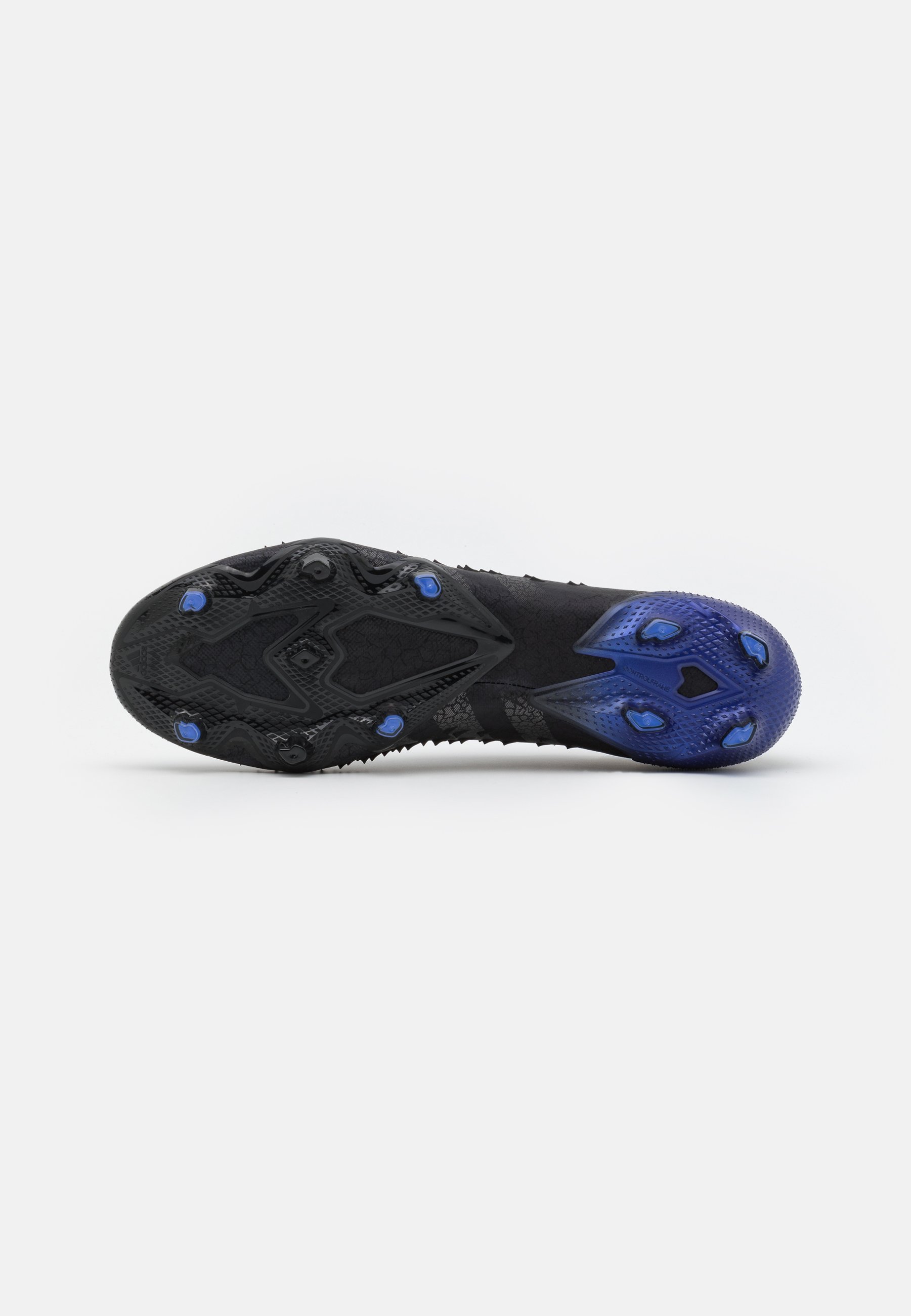 adidas Performance PREDATOR FREAK .1 FG - Botas de fútbol con tacos - core  black/iron metallic/sonic ink/negro - Zalando.es