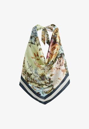 Next, REGULAR FIT - COWL NECK HALTER NECK TOP - Bluse - floral print