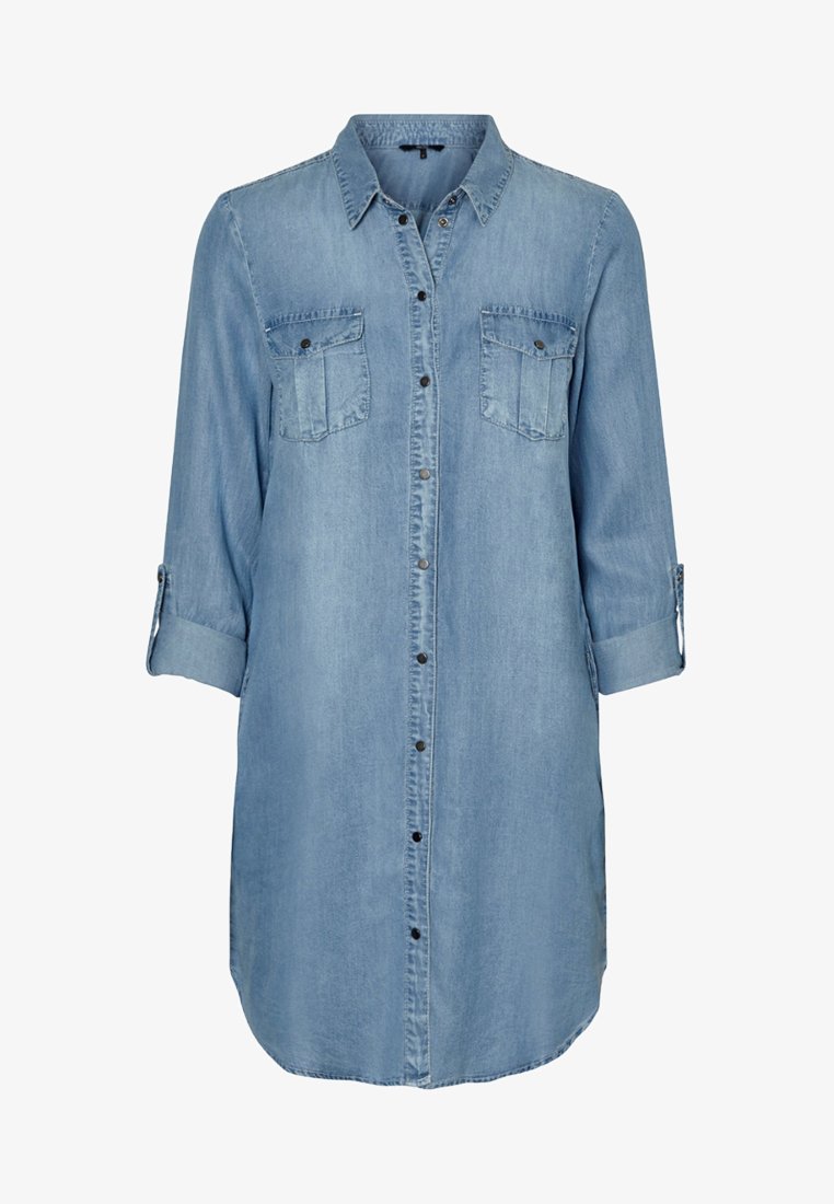 Vero Moda Vestito di jeans light blue denim/celeste Zalando