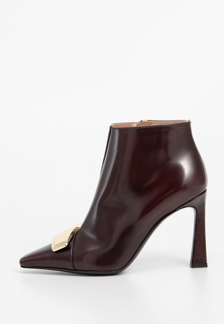 Pollini Enkelkaarsjes donkerrood Pollini Enkelkaarsjes donkerrood