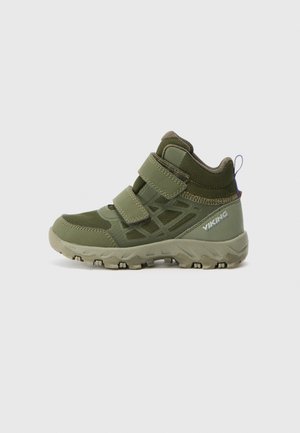 TRACK MID WP UNISEX - Høye joggesko - olive