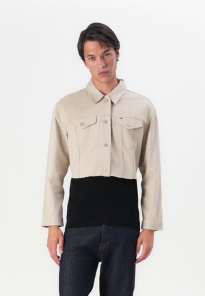 FLAG TRUCKER JACKET UNISEX - Giacca di jeans - silt