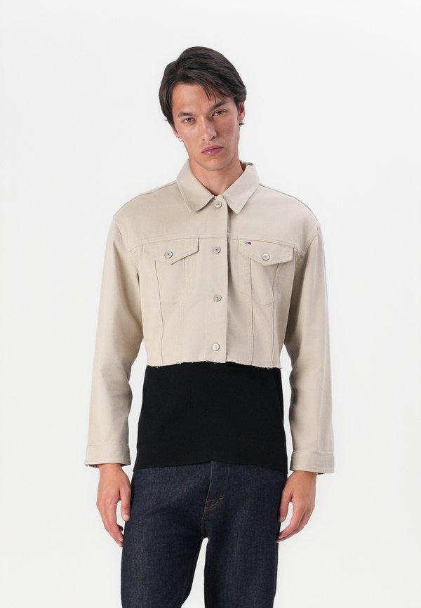 FLAG TRUCKER JACKET UNISEX - Denim jacket - silt2