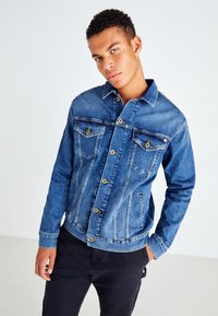 Pepe Jeans - PINNERS - Spijkerjas - blue Miniatuurafbeelding 1