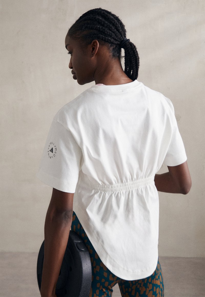 adidas by Stella McCartney - HEM - Printtipaita - white/black, Suurenna