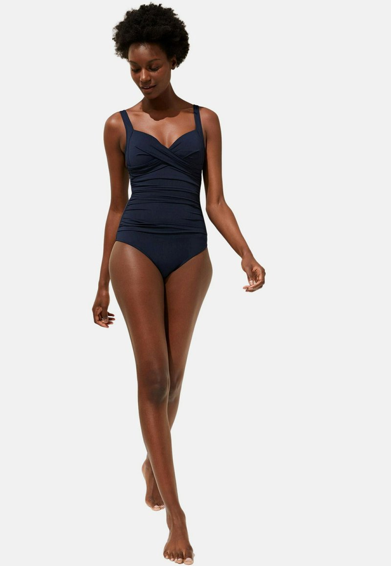 Marks & Spencer TUMMY CONTROL Badeanzug navy/dunkelblau Zalando.de