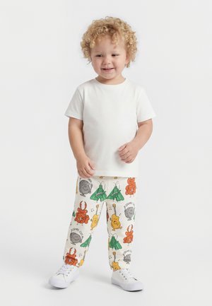 Stella McCartney Kids BABY - Spodnji deli trenirk - ivory