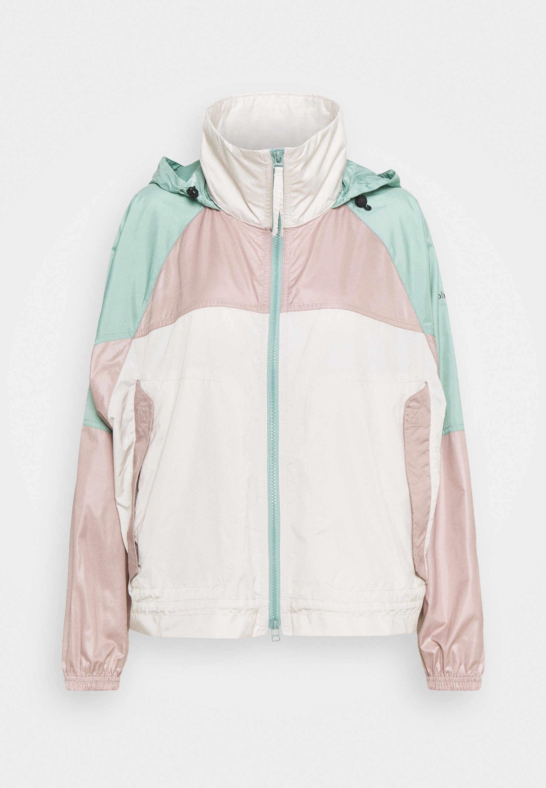 mauve windbreaker