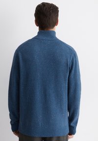 Marc O'Polo TROYER REGULAR - Strickpullover - navy gray