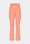 ZENVY RIB - Tights - magic ember/black/white
