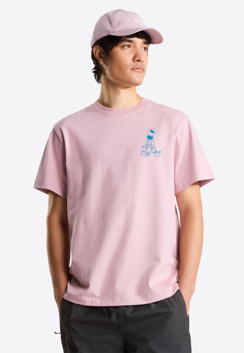 The North Face ALIEN SHORT SLEEVE TEE-GRAPHI. - Camiseta estampada - metal pink — photo 2