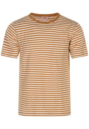 Armor lux COL ROND - T-shirts print - orange