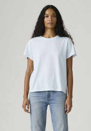 FAVORITE TEE GOLF COURSE STRIP - Camiseta básica - golf course stripe b - blues