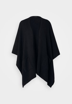 Anna Field Poncho - black