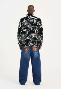 Ed Hardy Fleecejas - black beige