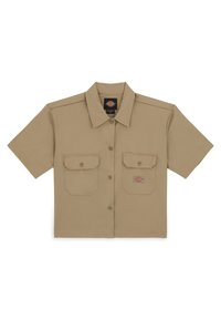 WORK CROPPED - Camicia - khaki