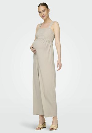 ONLY MATERNITY SCHULTERTRÄGER  - Jumpsuit - pumice stone