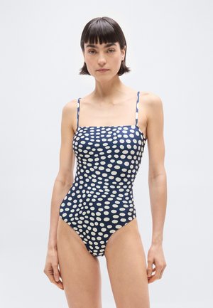 POIS STRAPS SWIMSUIT - Badedragt - blue