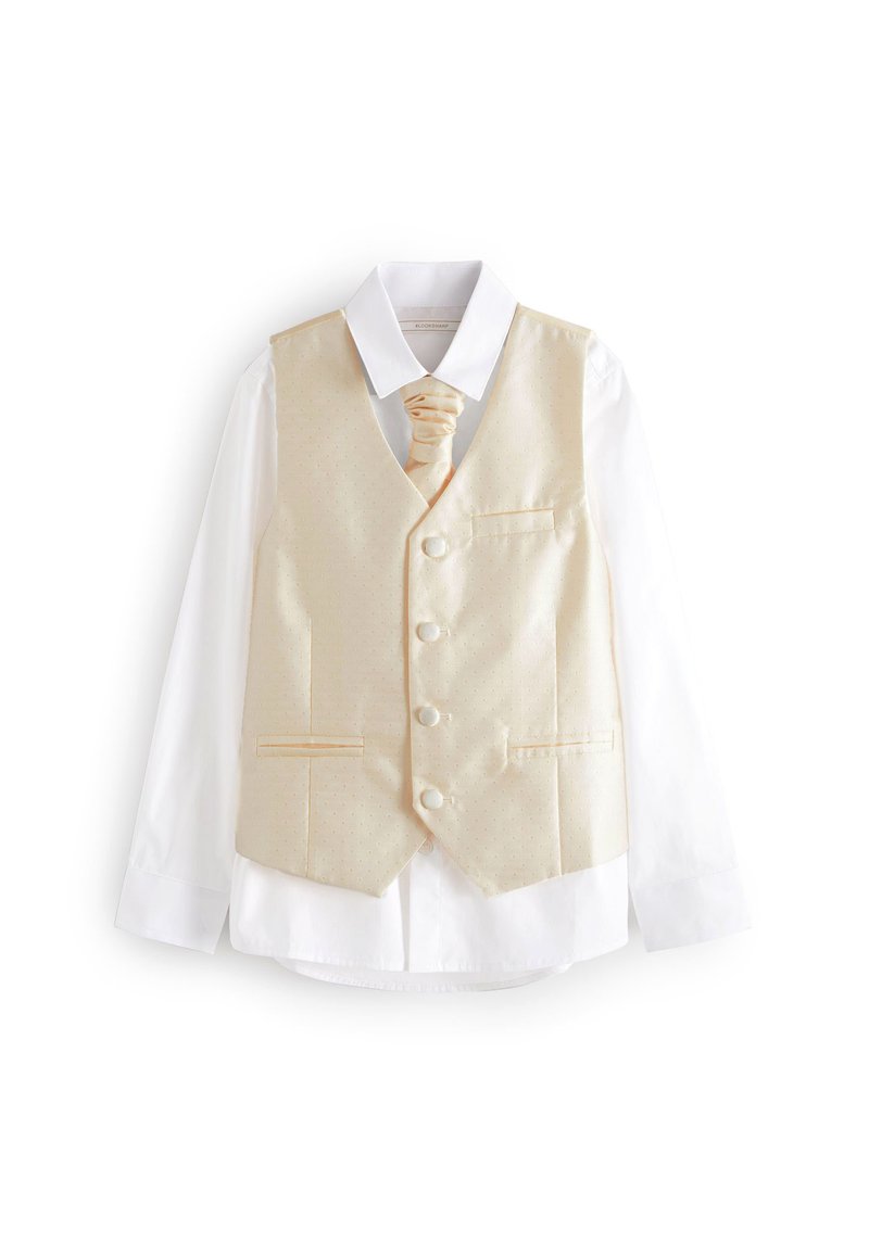 Next Overhemd goudkleurig Next Overhemd goudkleurig