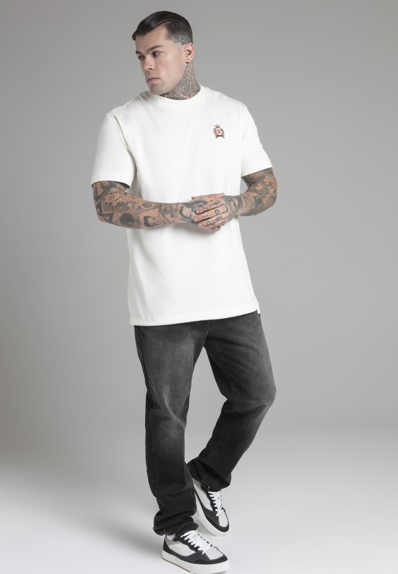 SikSilk T-shirt basic crème