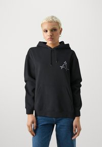 HUF GLEAM HOODIE UNISEX - Pusa - black