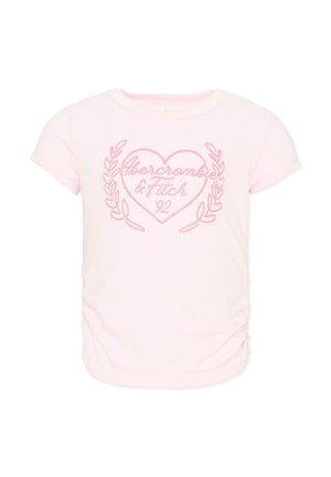 Abercrombie & Fitch A MANICA CORTA - T-shirt imprimé - pink