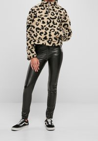 Urban Classics Felpa in pile - sand