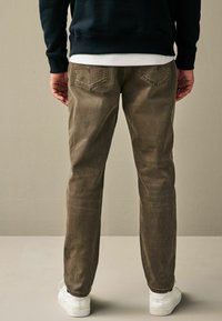 Next REGULAR FIT OVERDYED - Jean droit - brown