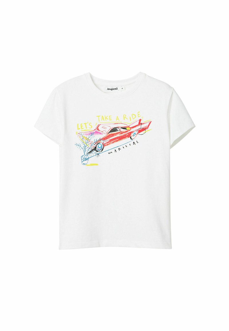 Desigual T-shirt print wit
