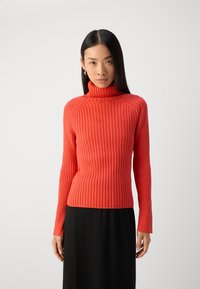 Marc O'Polo LONGSLEEVE TURTLE NECK - Maglione - poppy red