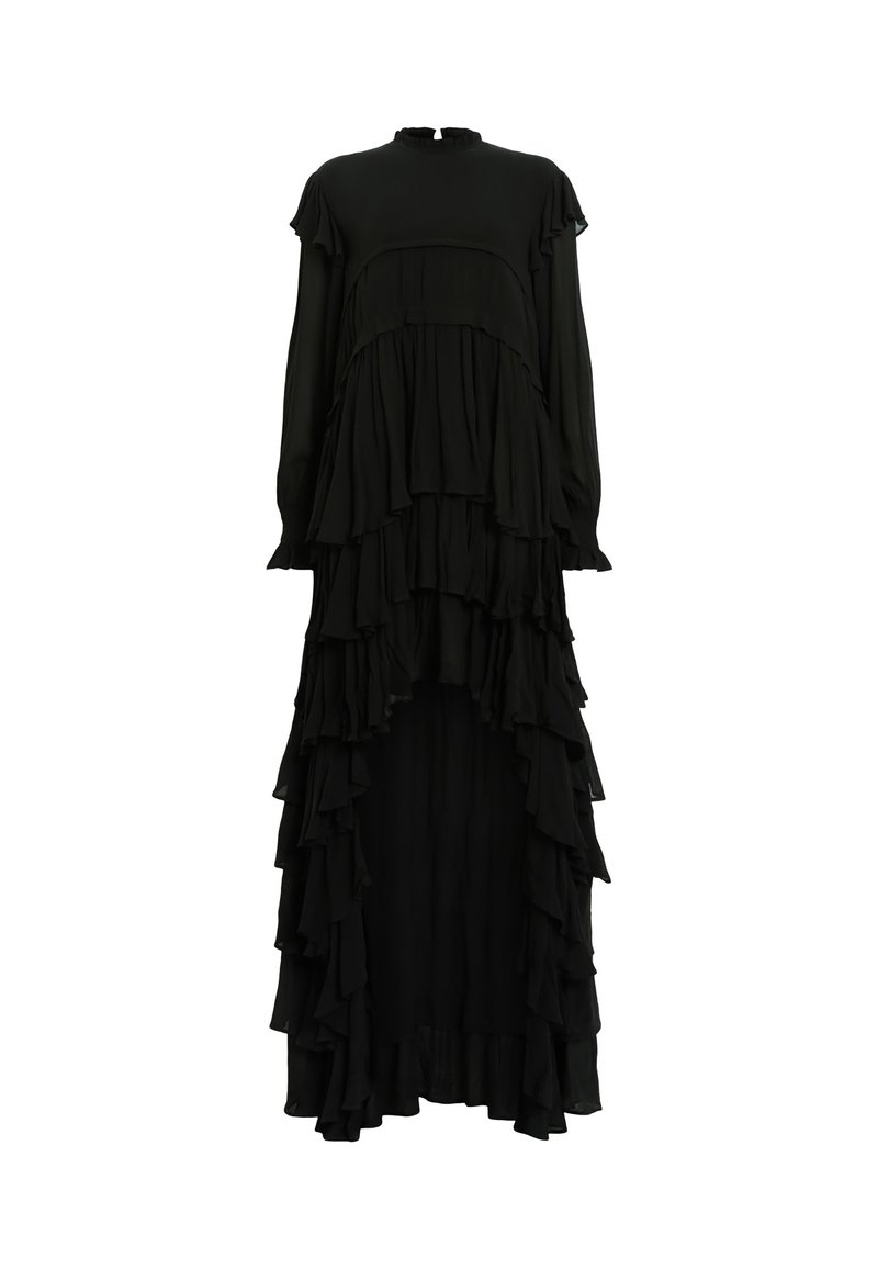 AllSaints Cocktailjurk zwart AllSaints Cocktailjurk zwart
