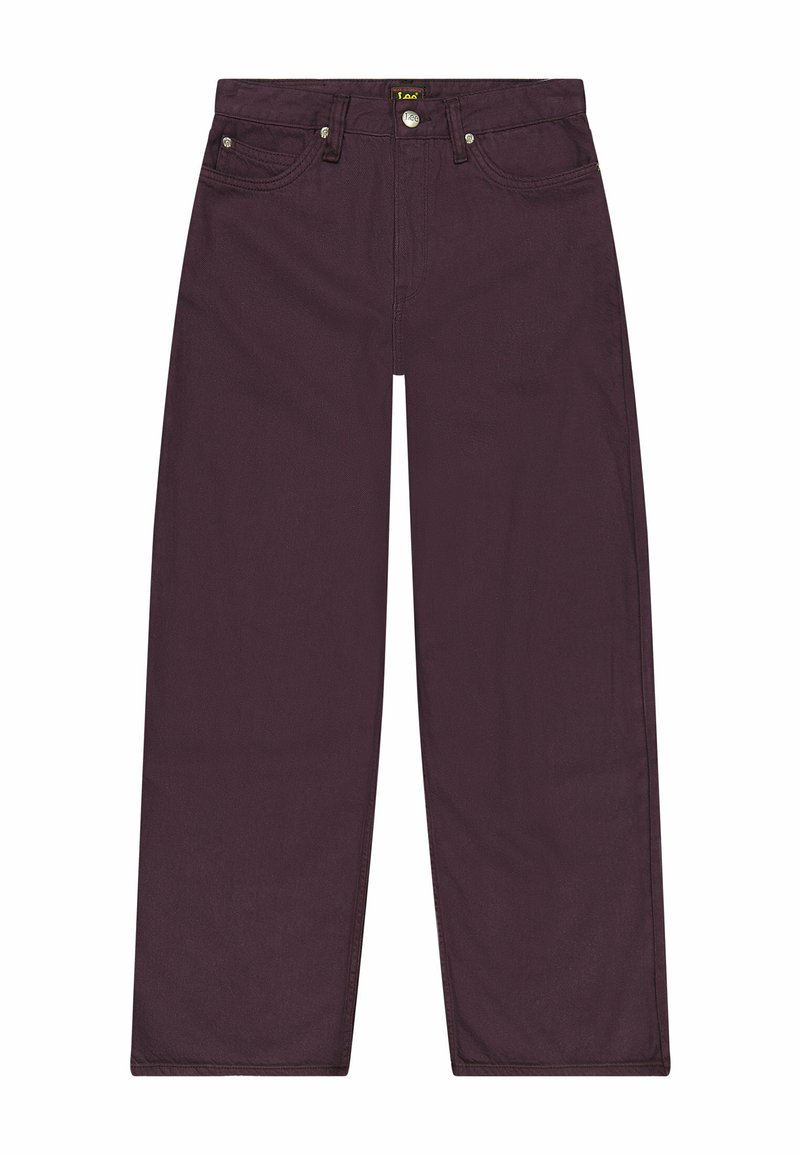 Lee Wide leg donkerpaars
